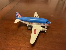 Toysmith Sky Liner Pull Back Plane Airplane Toy N505