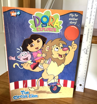 Nick Jr. Dora The Explorer Circus Lion Coloring & Story Golden