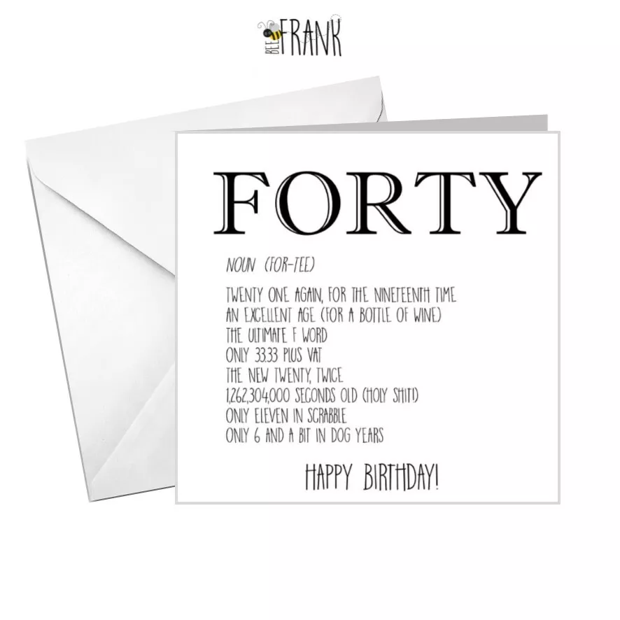 Funny, rude, sarcastic, BIRTHDAY card. 30th birthday, older than