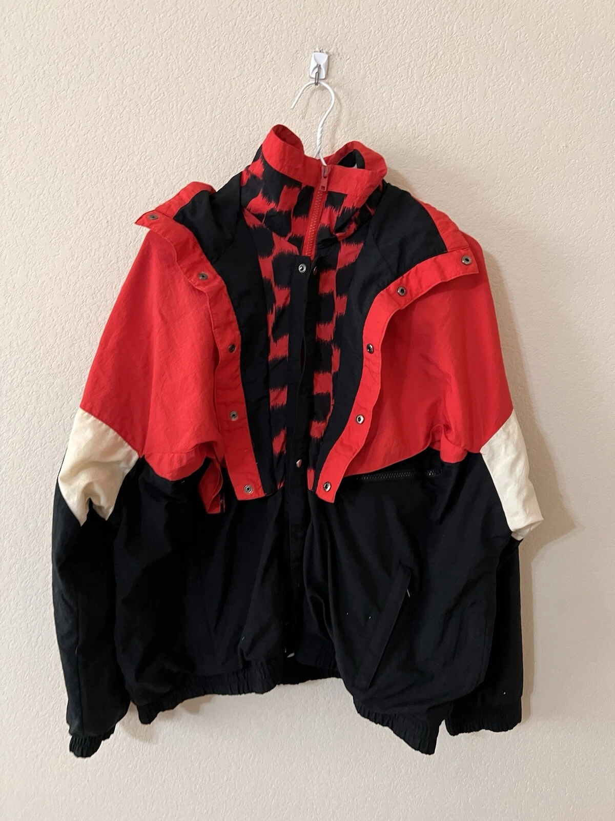 Vintage 90’s Winston Racing Windbreaker Lined Jacket Men's Size Large