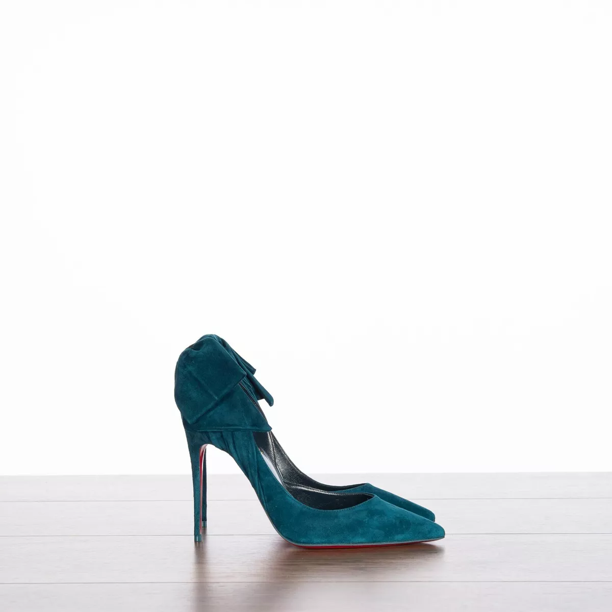 Louboutin ribbon store heels