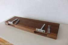 Wandboard Nussbaum Massiv Holz