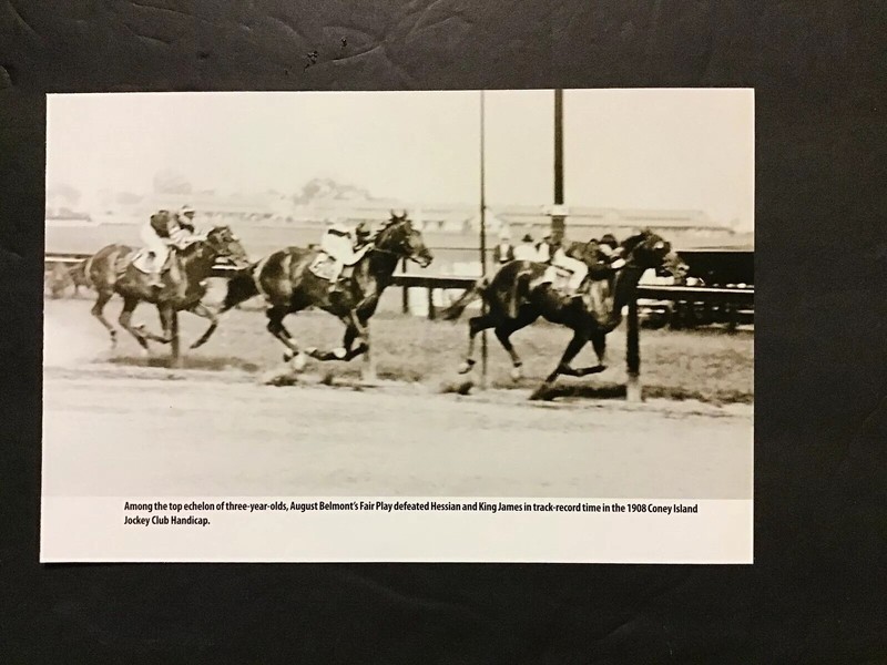 FAIR PLAY  photo Horse Racing 1908 CONEY ISLAND JOCKEY CLUB HANDICAP MAN O’ WAR