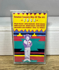 Greatest Country Hits Of The 80's - 1984 - Cassette Tape-Various Artists - NEW