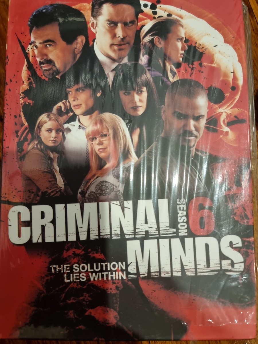 Criminal Minds Complete Season 6 - TV Show (DVD, 2011) 6