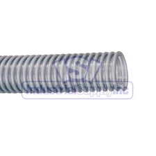 Suction Hose | PVC Clear Flexible | 4" x 20 FT | Industrial Supply