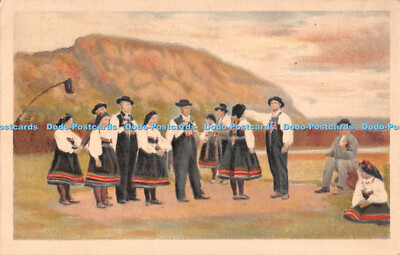 R555960 Herren und Frauen in Volkstracht Tanzmittet Nr 40