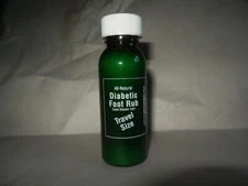 Florida's Best All-Natural Diabetic Foot Rub Travel Size-Cool Diabetic Feet NEW