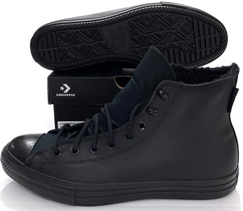 Converse Black Leather Gore-Tex Lined 