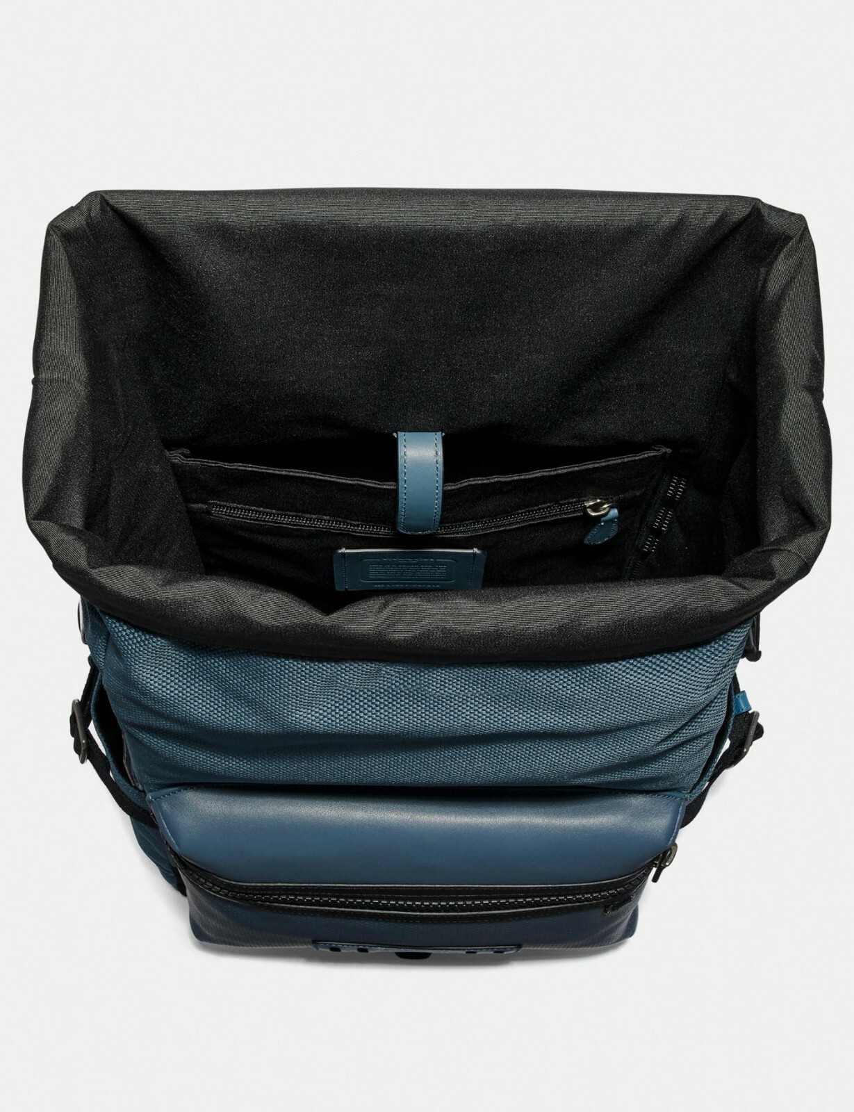 coach terrain roll top backpack