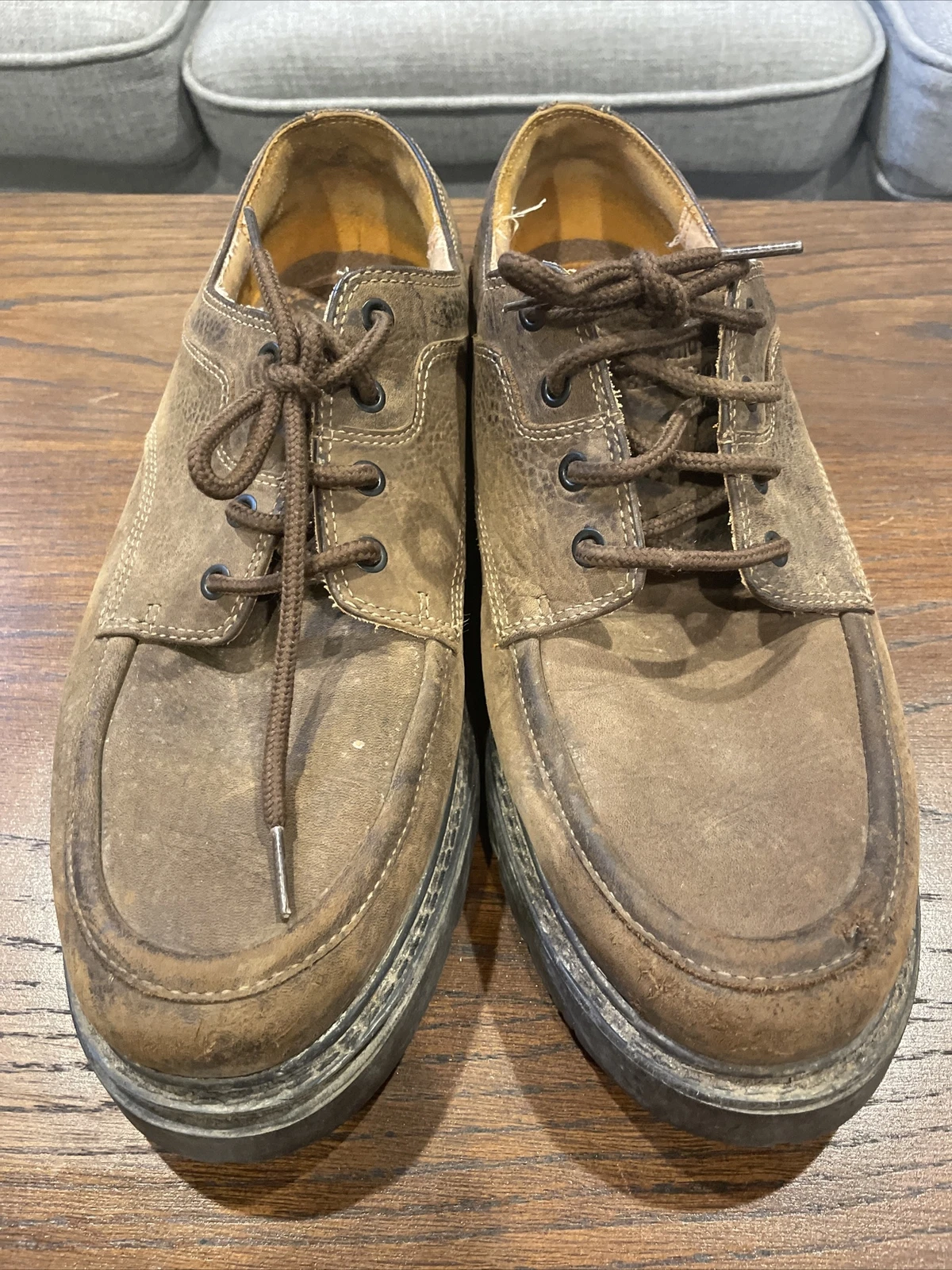 TIMBERLAND Tg11 M SCARPE STRINGATE IN PELLE MARRONE 1511