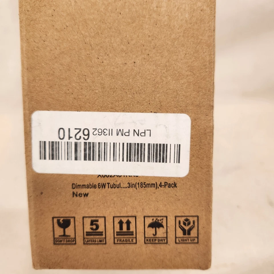 4 Pack Yfxrlight LED Bulb New 6W color 3000K Model T10 - Image 3 of 4