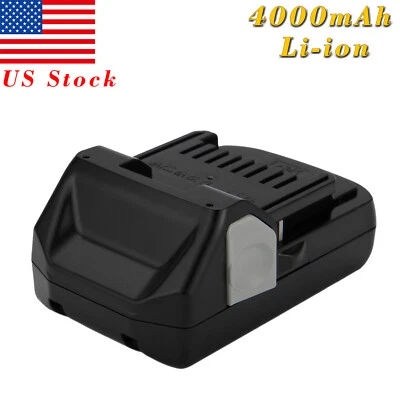 CREABEST 18V 4000mAh Li-ion Battery For Hitachi BSL1815S BSL1825 BSL1830 330557 330139
