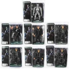 NECA The Terminator T-800 T-1000 Endoskeleton 18cm PVC Action Figure Collectible