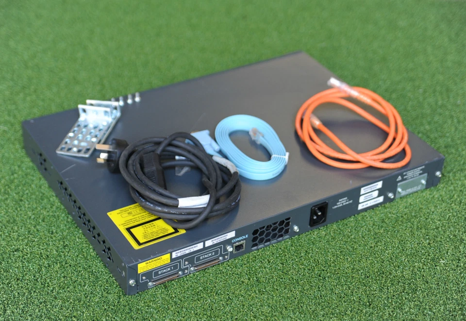 CISCO WS-C3750G-12S-S 3750G 12 Gigabit SFP Port Network Switch - 1YrWty / TxInv  - Image 2 of 3