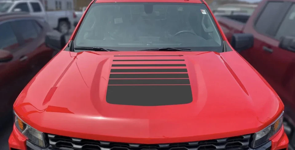 Calcomanía capó Chevy Suburban Tahoe Z71 RST LTZ 2021 2022 2024 Foto 2 de 4