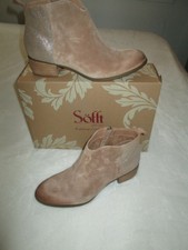 sofft coleta leather booties