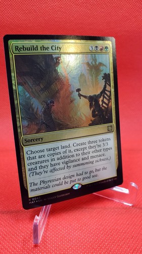Rebuild the City - Foil R MTG March of the Machine: The Aftermath M/NM, Engli - Picture 2 of 3