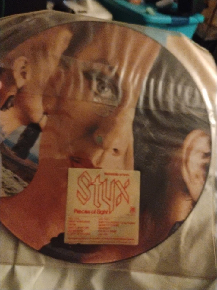 Styx Pieces Of Eight Picture Disc Vinyl Record 1978 Rock AOR LP. Limited Edition - Image 3 of 4