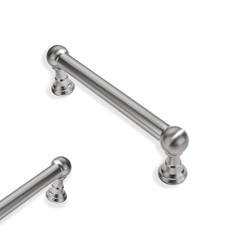 2 Pack 3 Inch Hole Center Brushed Nickel Cabinet pulls 100 Solid Heavy Duty ...