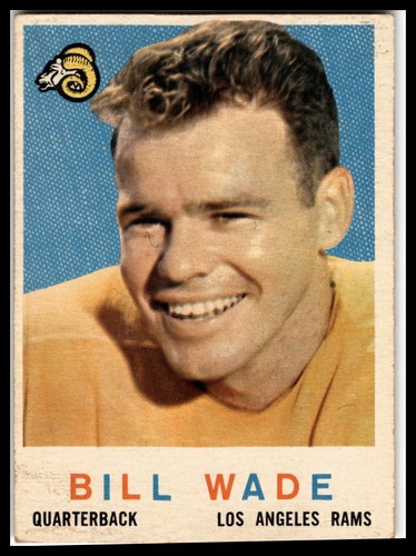Bill Wade #110 1959 Topps card