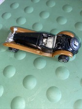 VTG Summer Classics 1934 Riley MPH 1:64 Brown & Black #S698 Plastic Car Toy