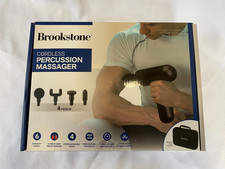Brookstone cordless Percussion Muscle Massager