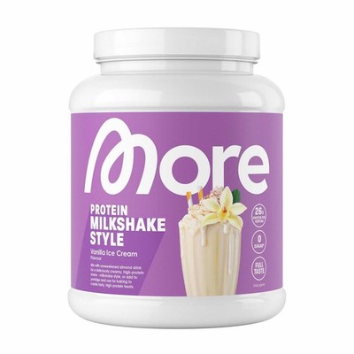 More Protein Whey Casein Pulver, Vanilla Ice 600 g (1er Pack) 