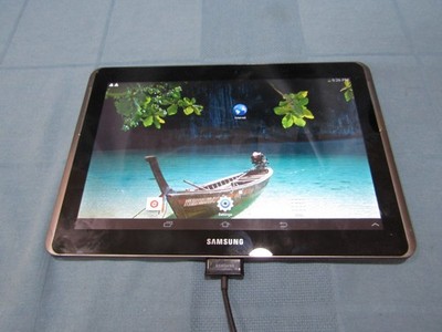 Samsung Galaxy Tab 2 10.1 in 16GB WiFi  Tablet Preowned, Tested Works ^