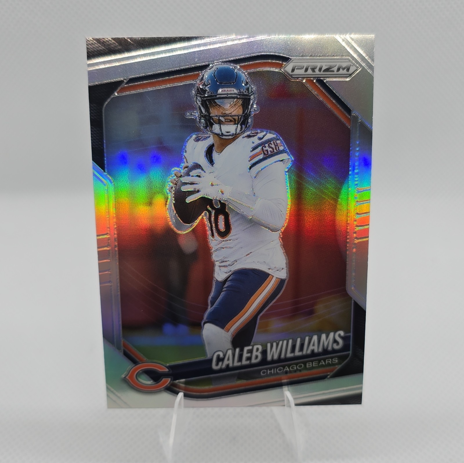 Caleb Williams 2025 Panini Prizm #124 Silver Prizm