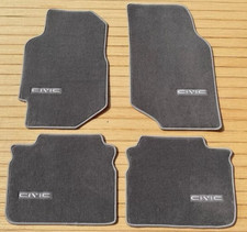 For Honda Civic Floor Mats Carpet Ef Ed Ex 4dr Sedan 1988-91 4pcs Gray