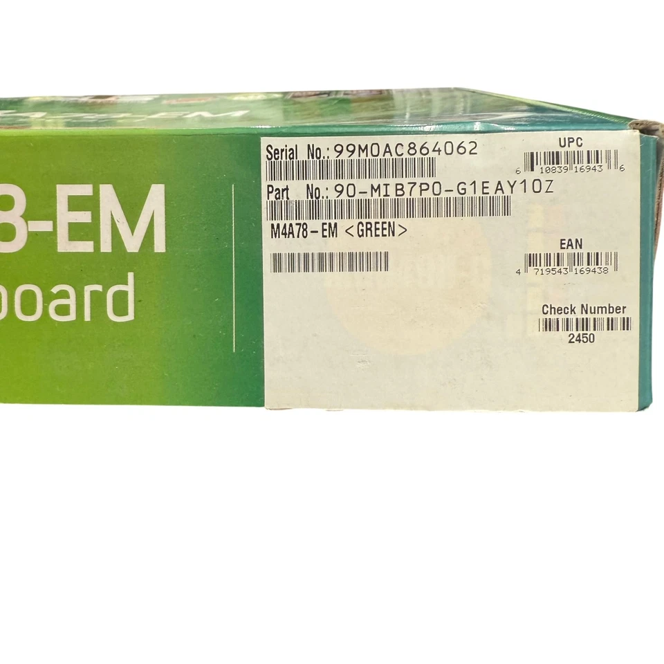 ASUS M4A78-EM Motherboard Socket AM3 CPU Support DDR2 HDMI Untested - Image 3 of 4