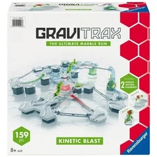 GraviTrax Marble Run Set Kinetic Blast – 159-Piece STEM Building Toy for Kids Ag