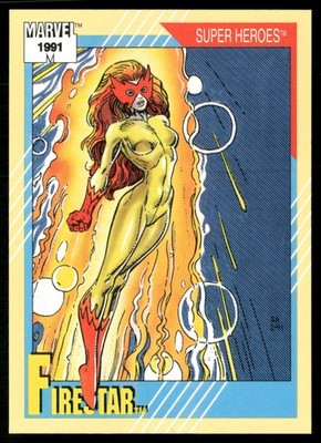 Firestar 1991 Impel Marvel Universe II #32