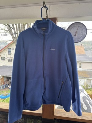 80s Vintage Eddie Bauer Polartec Fleece Blue Medium M Men s