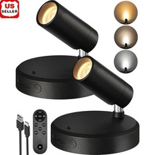 Rechargeable LED Spotlight 5500mAh Wireless Remote Control Accent Light New