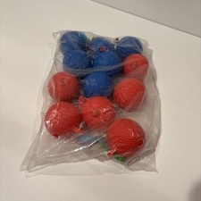 Juego de bolas de bolo de repuesto para lanzamiento de bolas de golf LadderBall, juego de bolas de golf (3 rojas/3 azules)
