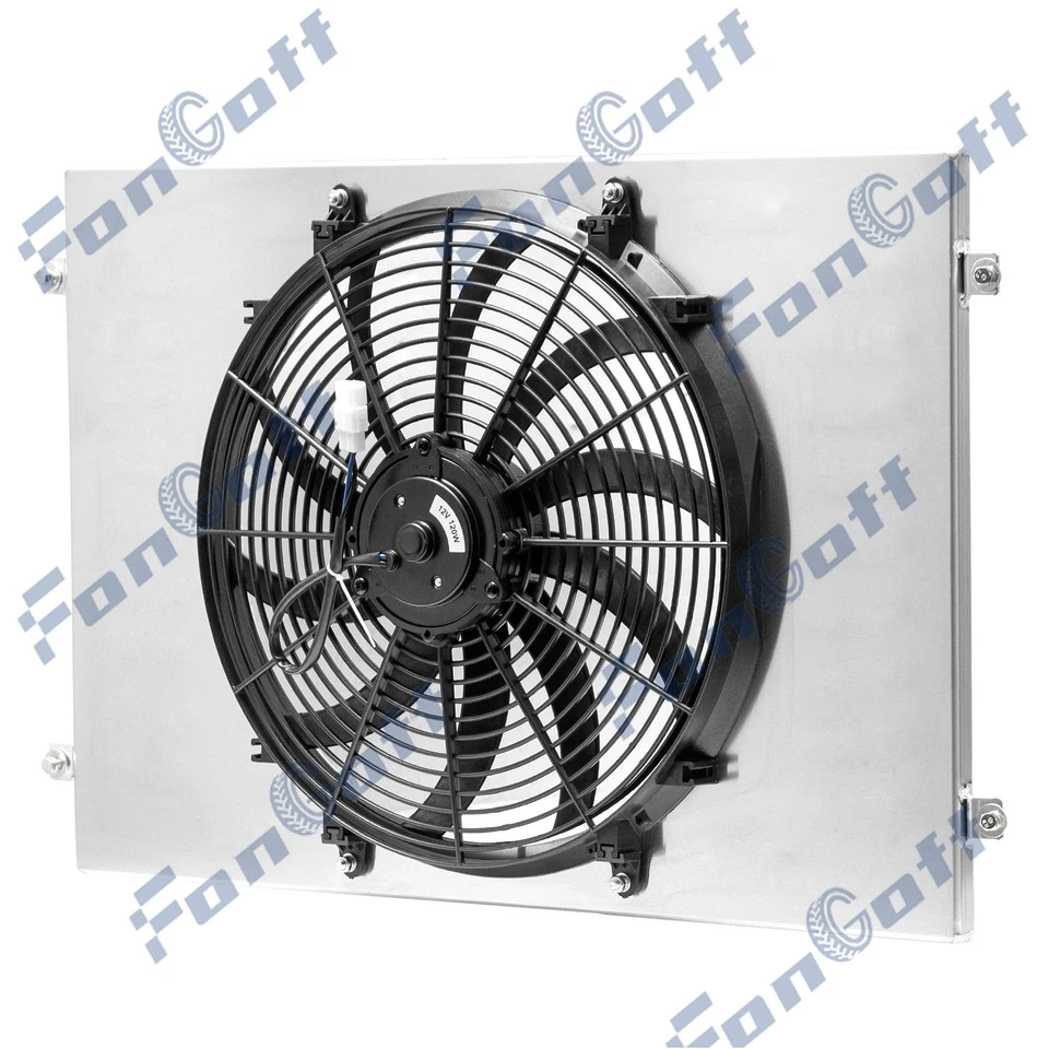 #DPI503 Shroud+Electric Fan Fit 1973~1978 Dodge Charger Coronet Mopar 7.2L,V8 - Imagem 2 de 4