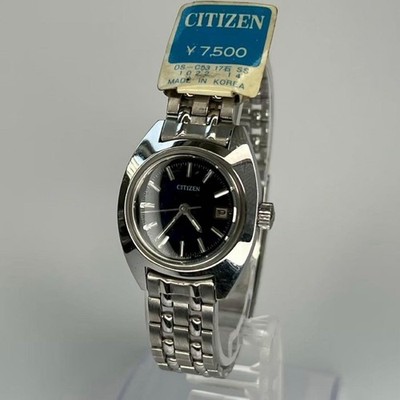 CITIZEN Hand-Wound DS-C53 Watch Navy Dial Unused Authentic | eBay