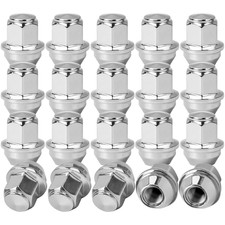 M12*1.5 Wheel Lug Nut 20PCS Compatible with for 2009-2023 Ford