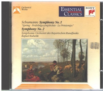 Schumann: Symphonies No. 1 ''Spring'' & No. 2 by Rafael Kubelik (CD, 1992)