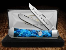 Case xx Knives Trapper White Lightning 1/300 64239 Pocket Knife Stainless