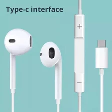 For OEM Samsung Galaxy S10 S20 S21 Ultra Note9 10 Plus Earphones Type C Plug