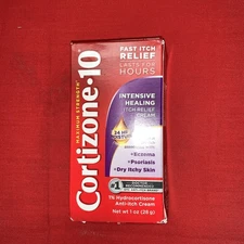 Cortizone-10 Maximum Strength 1% Hydrocortisone Moisturizing Anti-Itch Cream 1oz