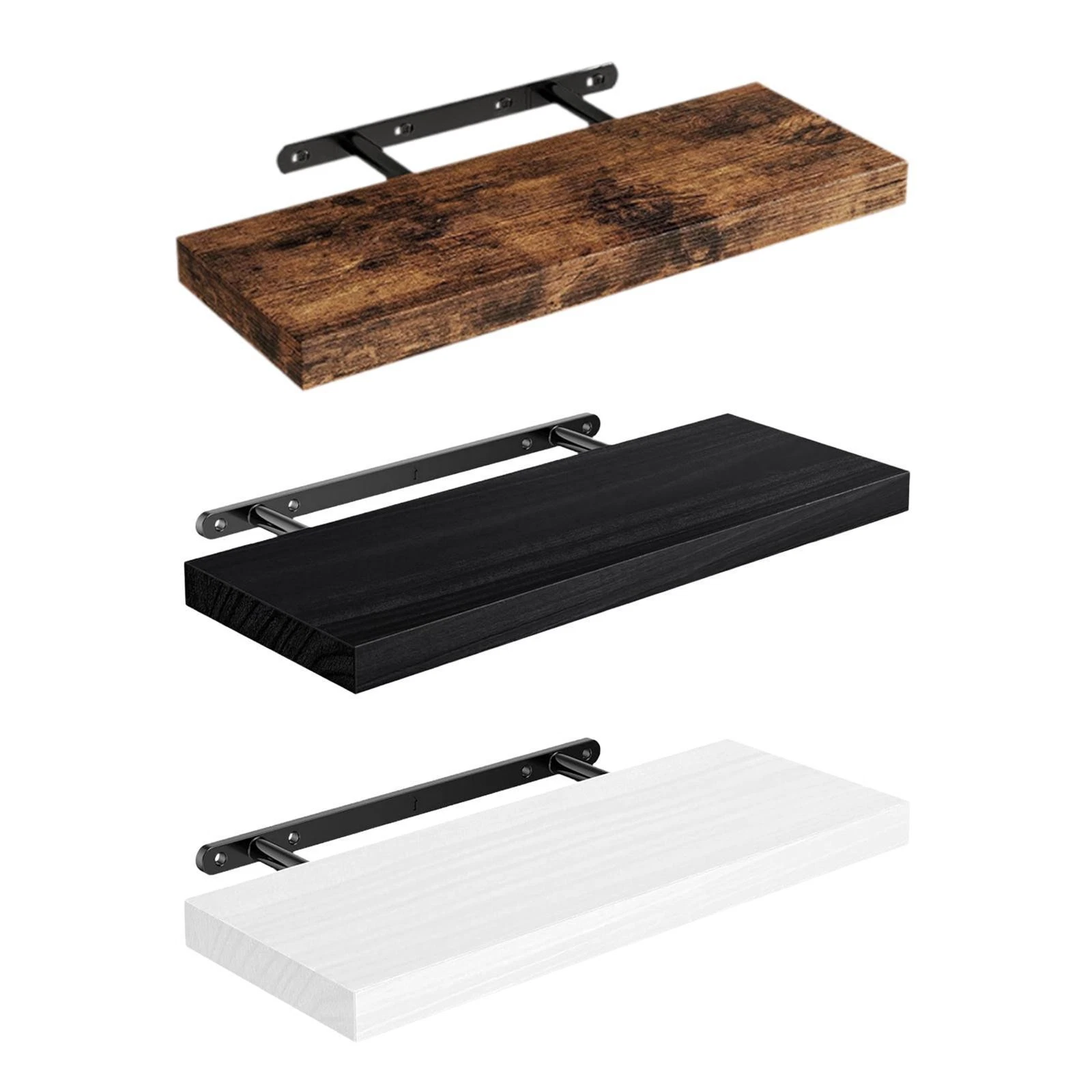 Floating Shelf for Wall Wood Wall Shelf Easy Installation Multipurpose Hanging
Opens in a new window