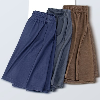 Bequeme Passform Nachtwäsche täglicher Gebrauch Herren Boxershorts klassischer Stil flaches Eckdesign