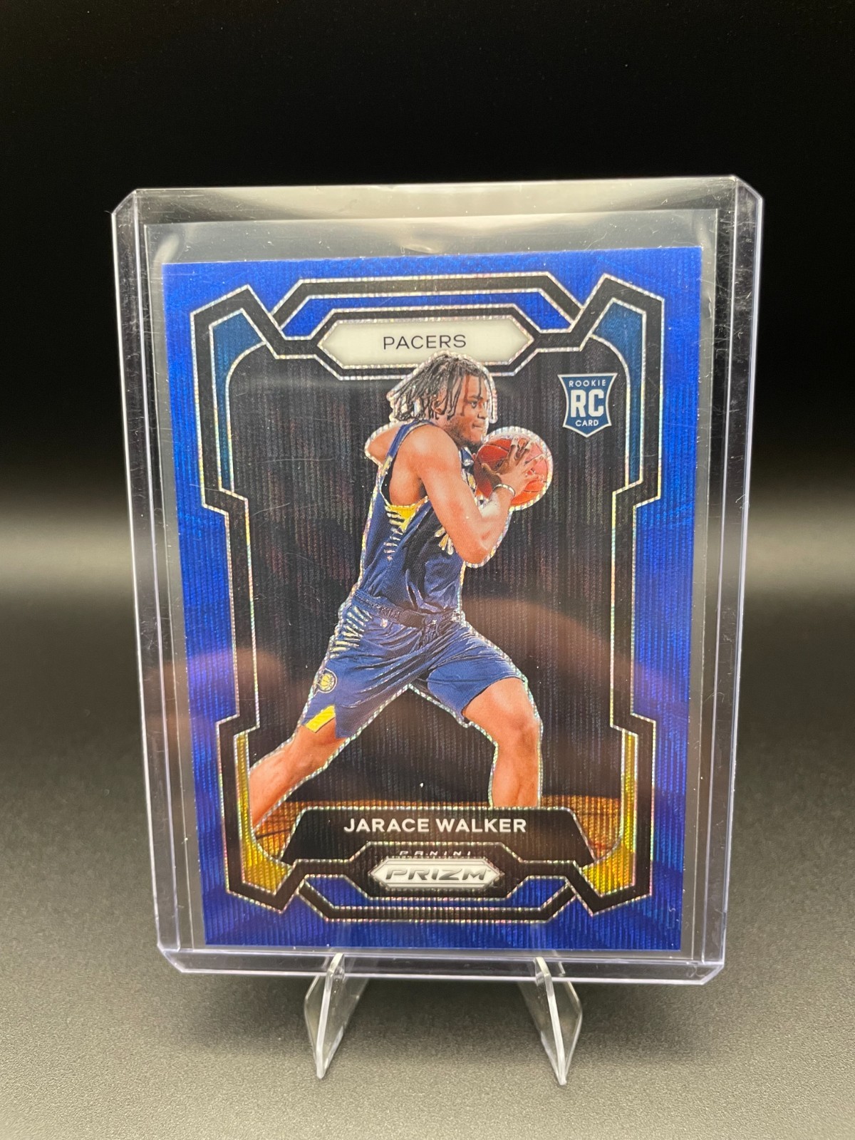 2023-24 Panini Prizm - Jarace Walker #168 Blue Wave Prizm (RC)