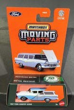 Matchbox Moving Parts1957 Ford Country Sedanwagonbluewhitenew Matchbox Moving Parts1957 Ford Country Sedanwagonbluewhitenew