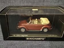 1/43  MINICHAMPS Volkswagen 1303 Cabriolet 371379