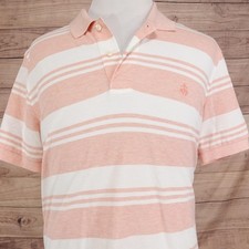 Brooks Brothers Polo Shirt Mens XL Stripe Slim Fit Cotton Casual